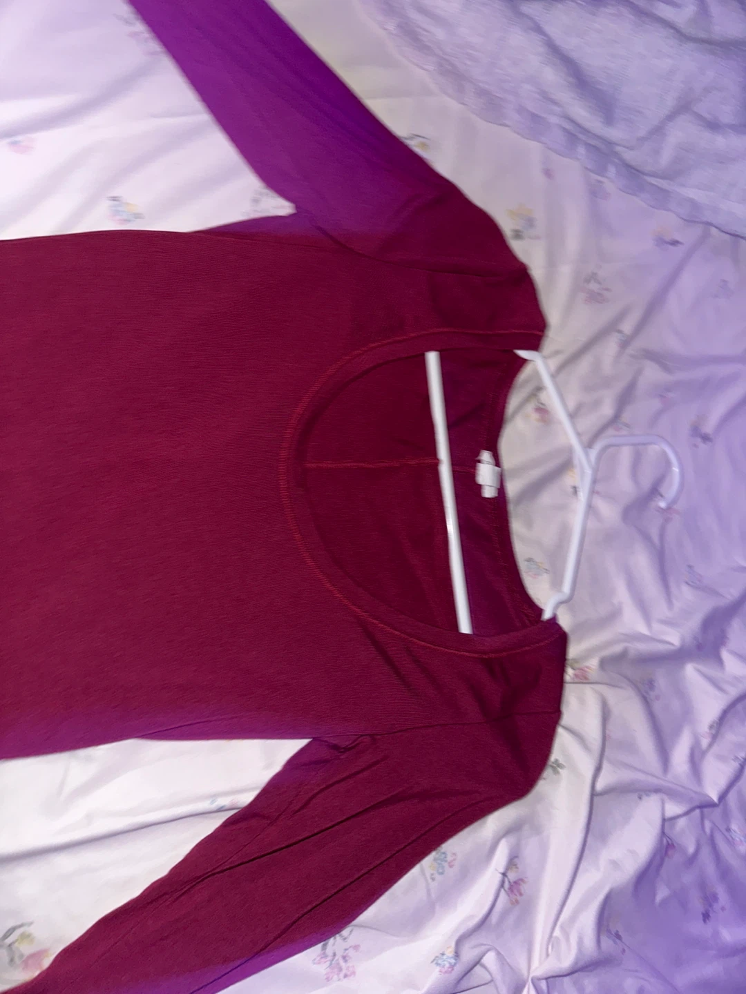 Garage scoop neck longsleeve.