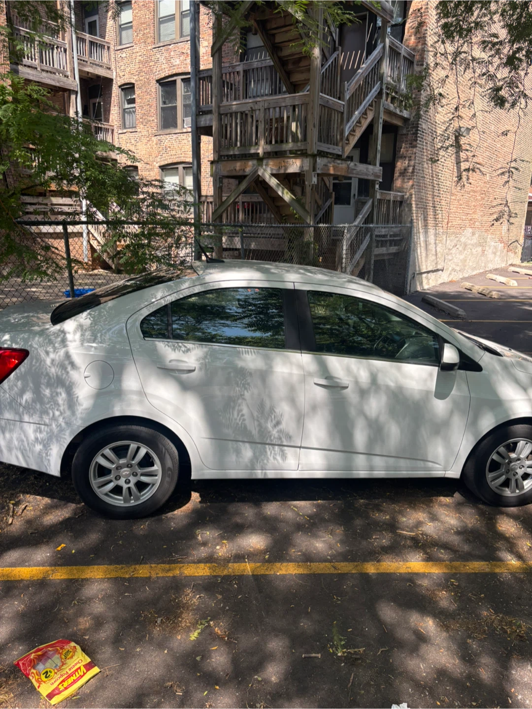 White Chevrolet Sonic Sedan - photo 4