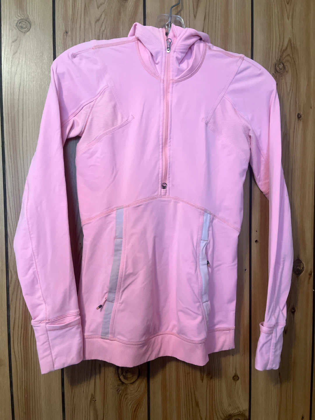 Lululemon Pink Half Zip Hoodie