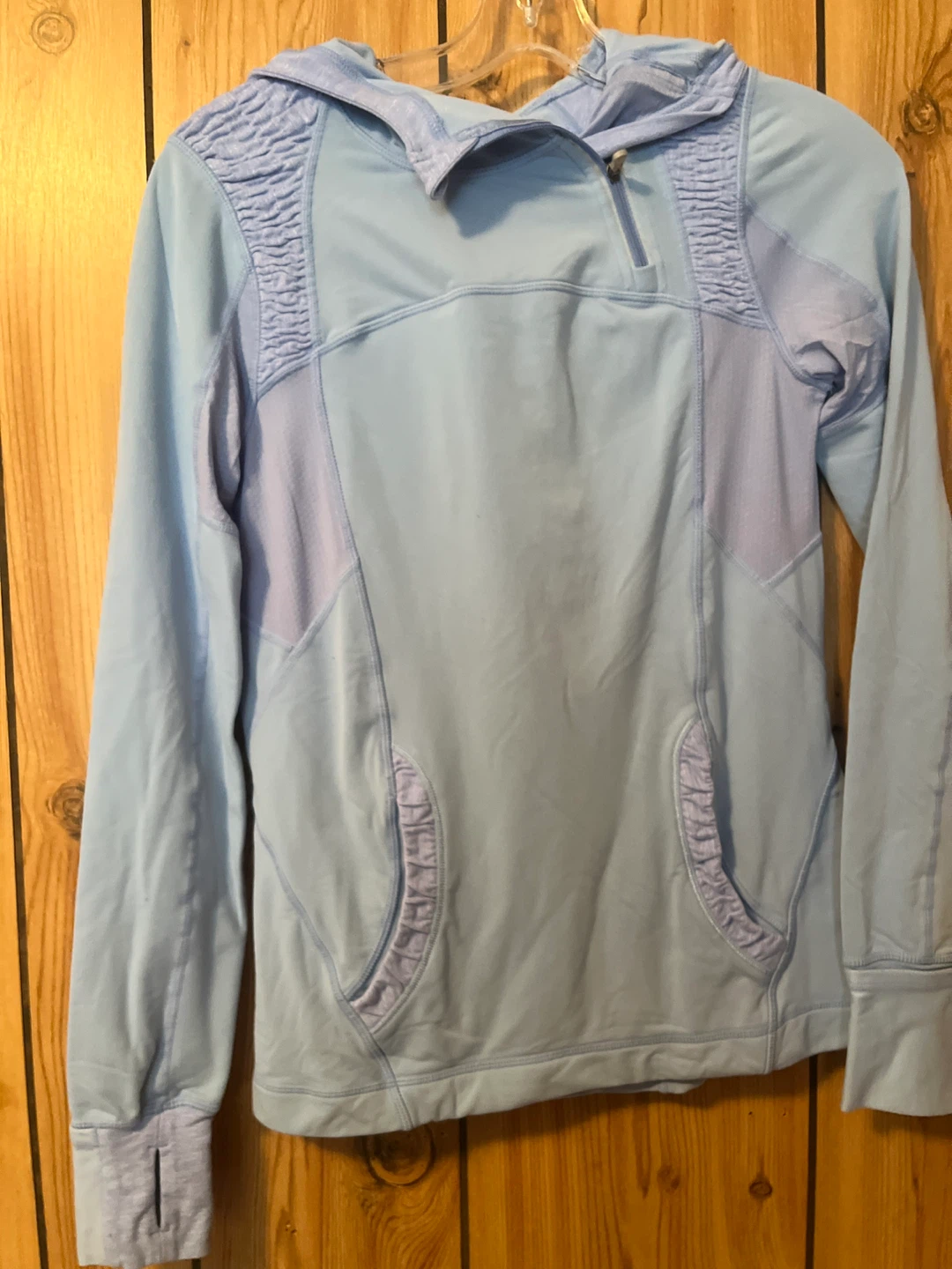 Lululemon Light Blue Hoodie Size 4