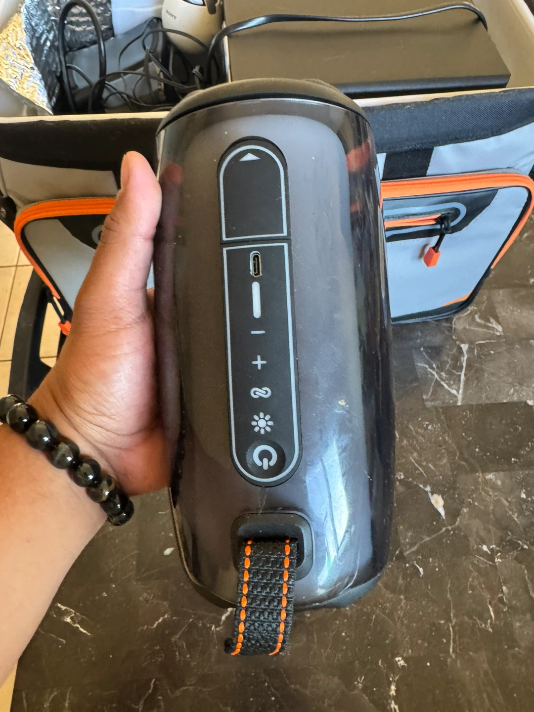 Portable Bluetooth Speaker with Microphones