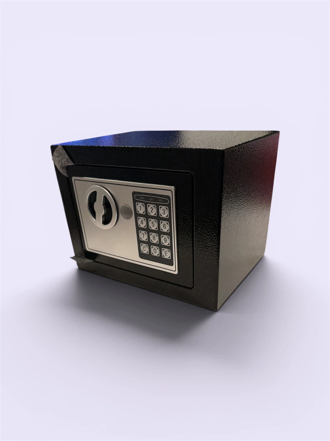 Black Digital Safe with Key and Fireproof Bag - photo 4