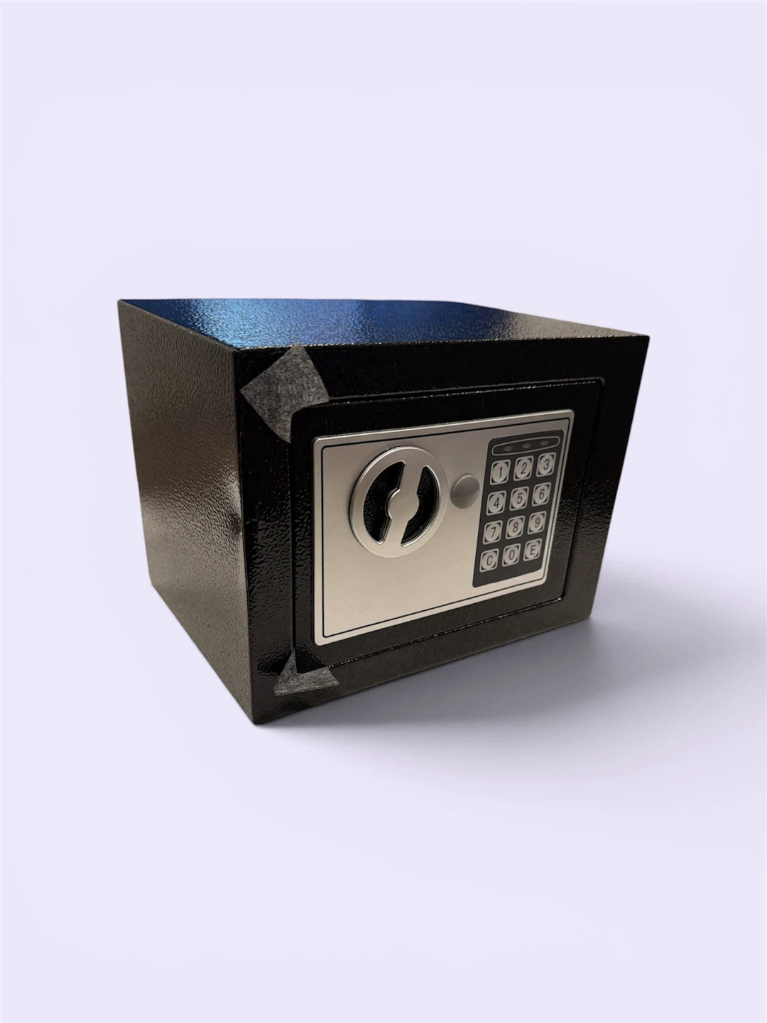 Black Digital Safe with Key and Fireproof Bag - photo 5