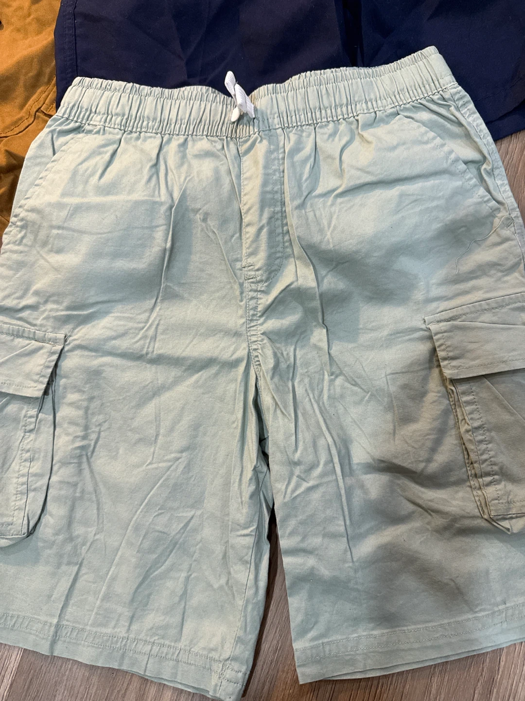 3 Pairs Boys Cargo Shorts Assorted Colors - photo 2