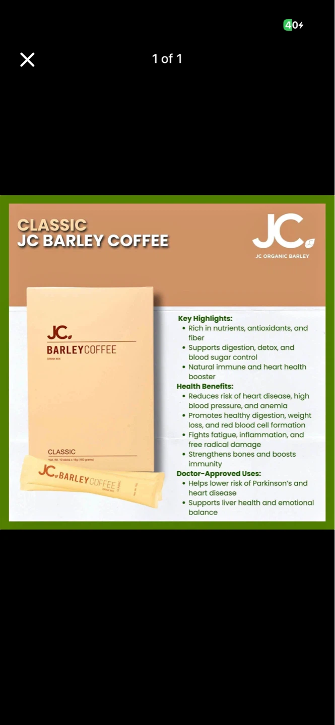 JC Barley Coffee Classic & Mocha