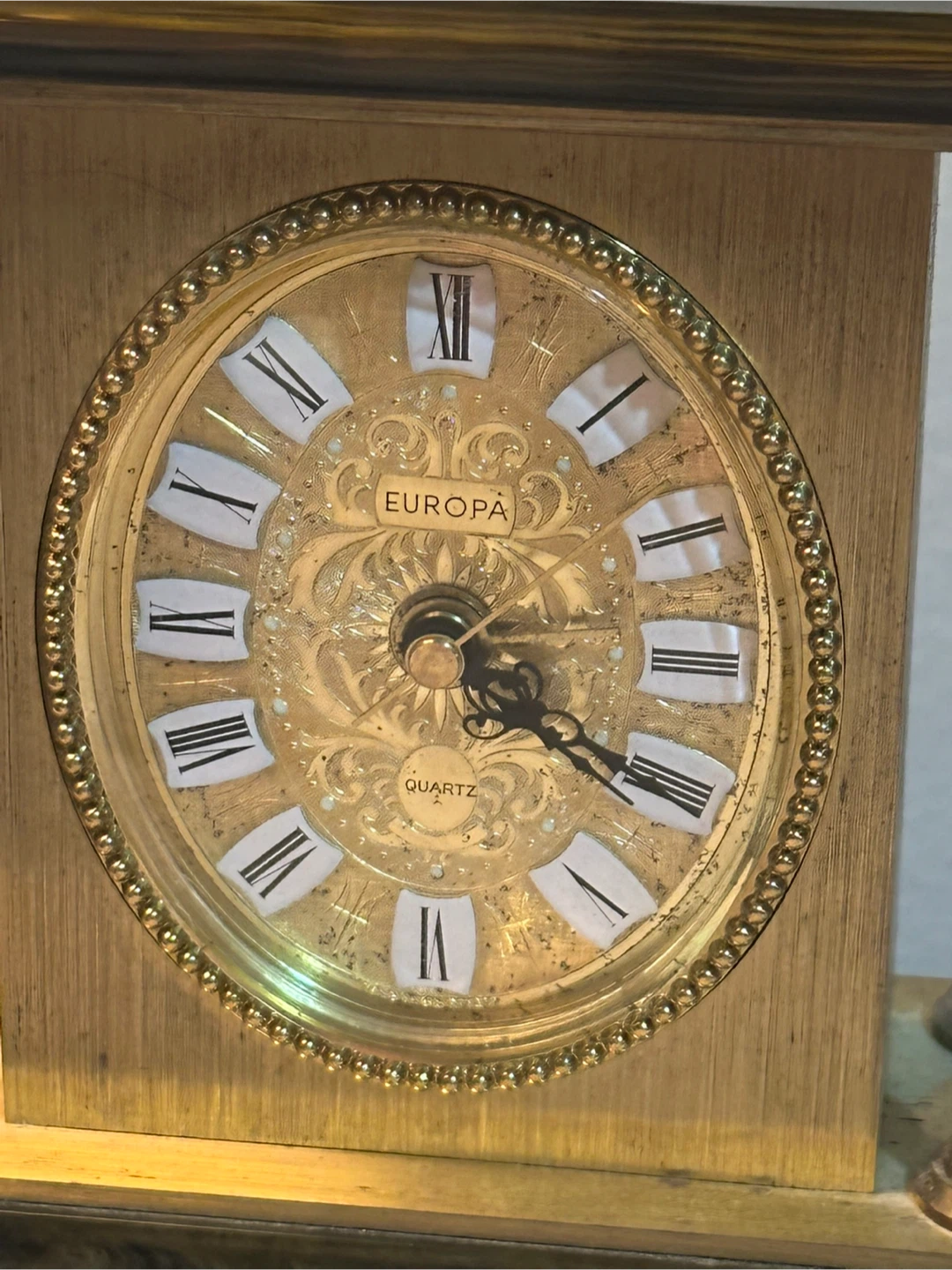 vintage Europa quartz carriage clock - photo 2