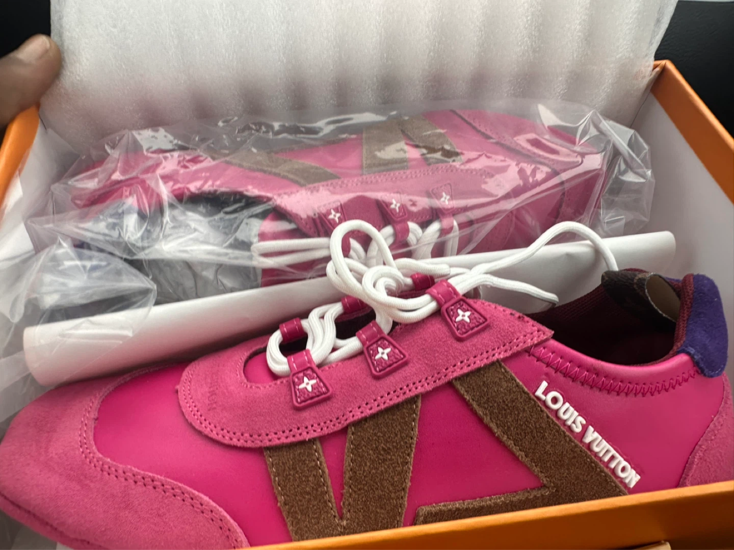 Louis Vuitton LV Ballet Sneaker - Pink - photo 3