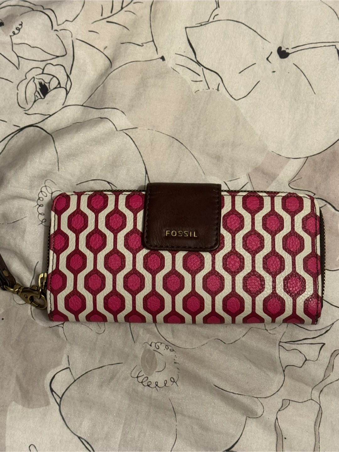 Fossil Zip Around Wallet