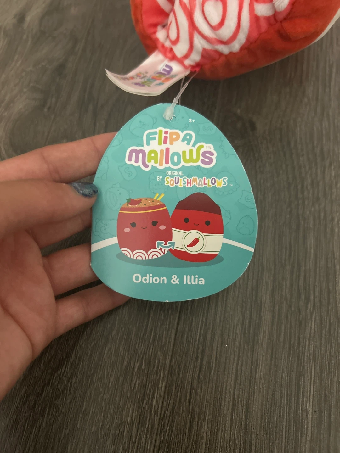 Squishmallows Flip-a-Mallows Odion & Illia Plush Toy