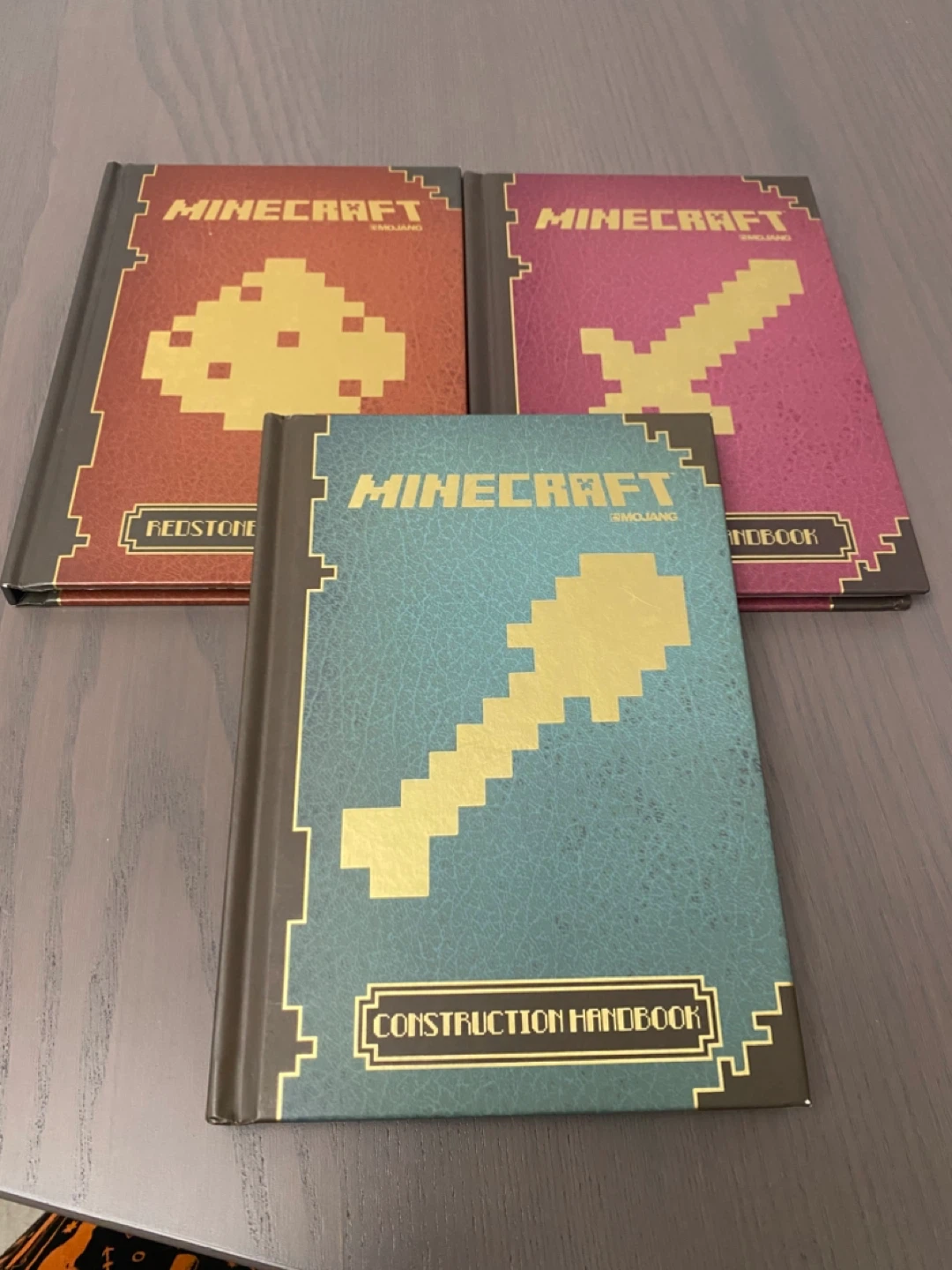 Minecraft Books - Redstone, Combat & Construction Handbooks