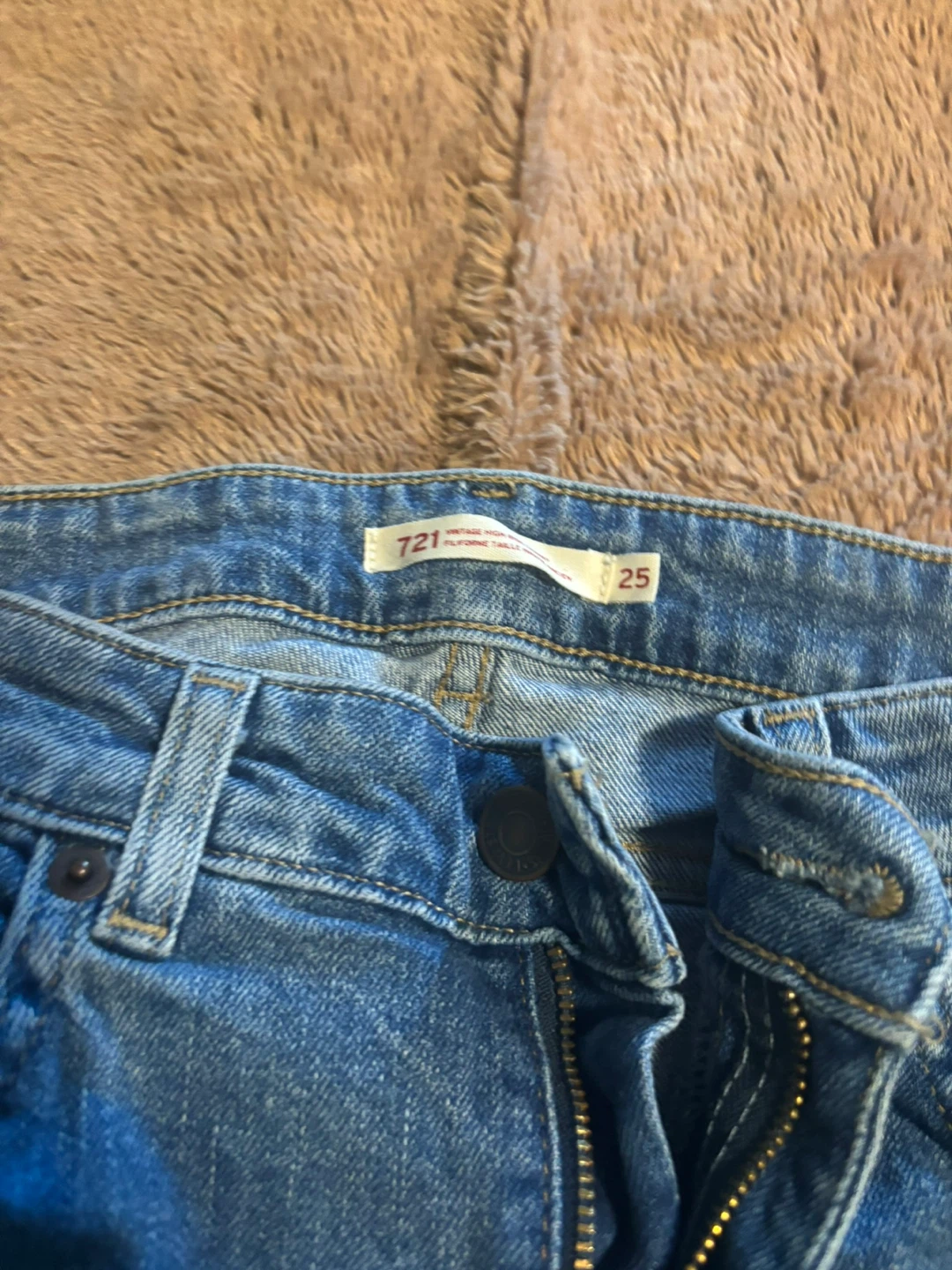 Levi's 721 Jeans Size 25 - photo 2