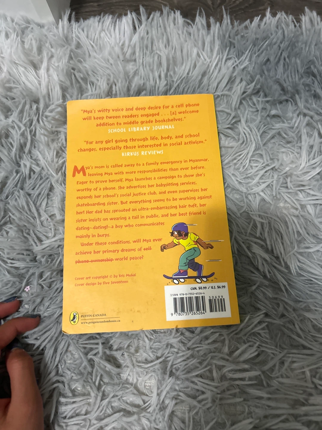 Mya's Strategy to Save the World by Tanya Lloyd Kyi - photo 2