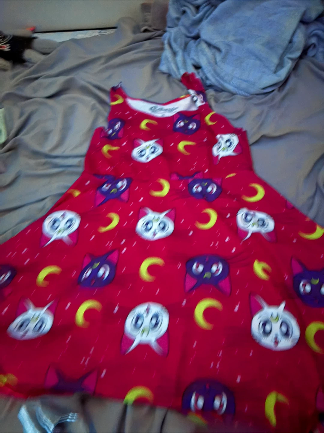 Sailor Moon Luna & Artemis Cat Dress