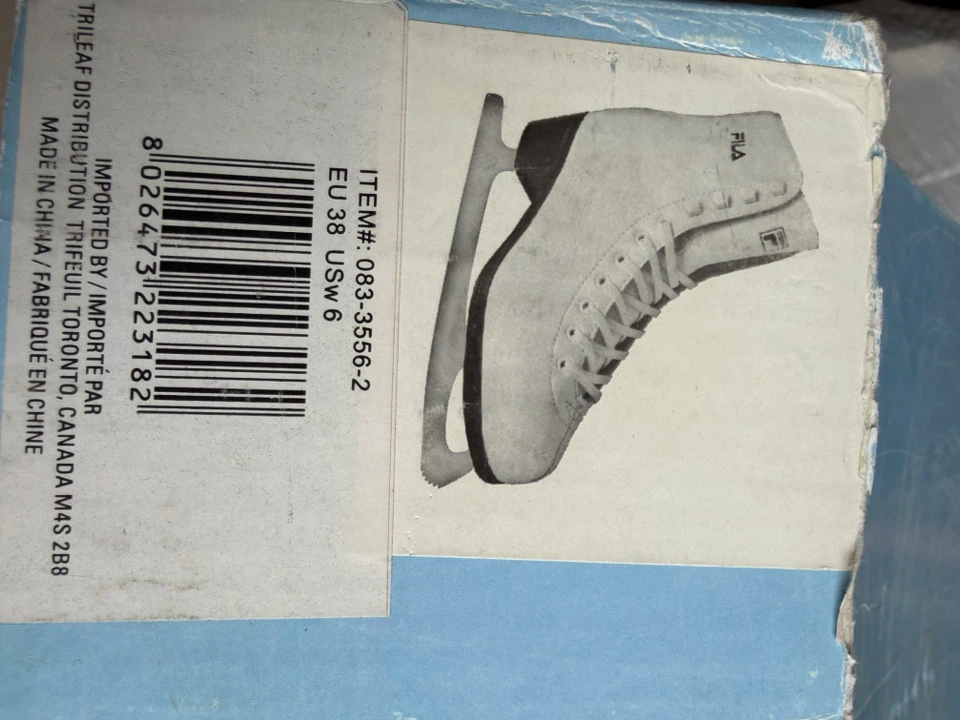 Fila Figure Skates - White, Size US 6 - photo 4