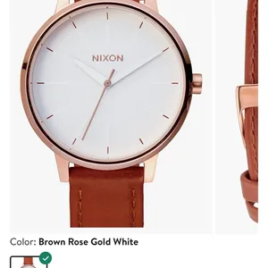 Nixon Watch - Brown Rose Gold White