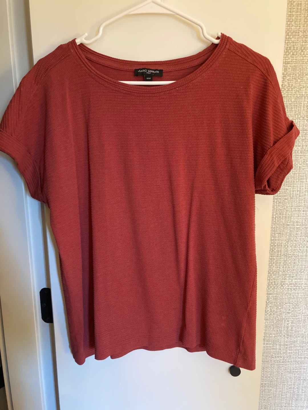 Mario Serrani Women's Textured Top - Medium