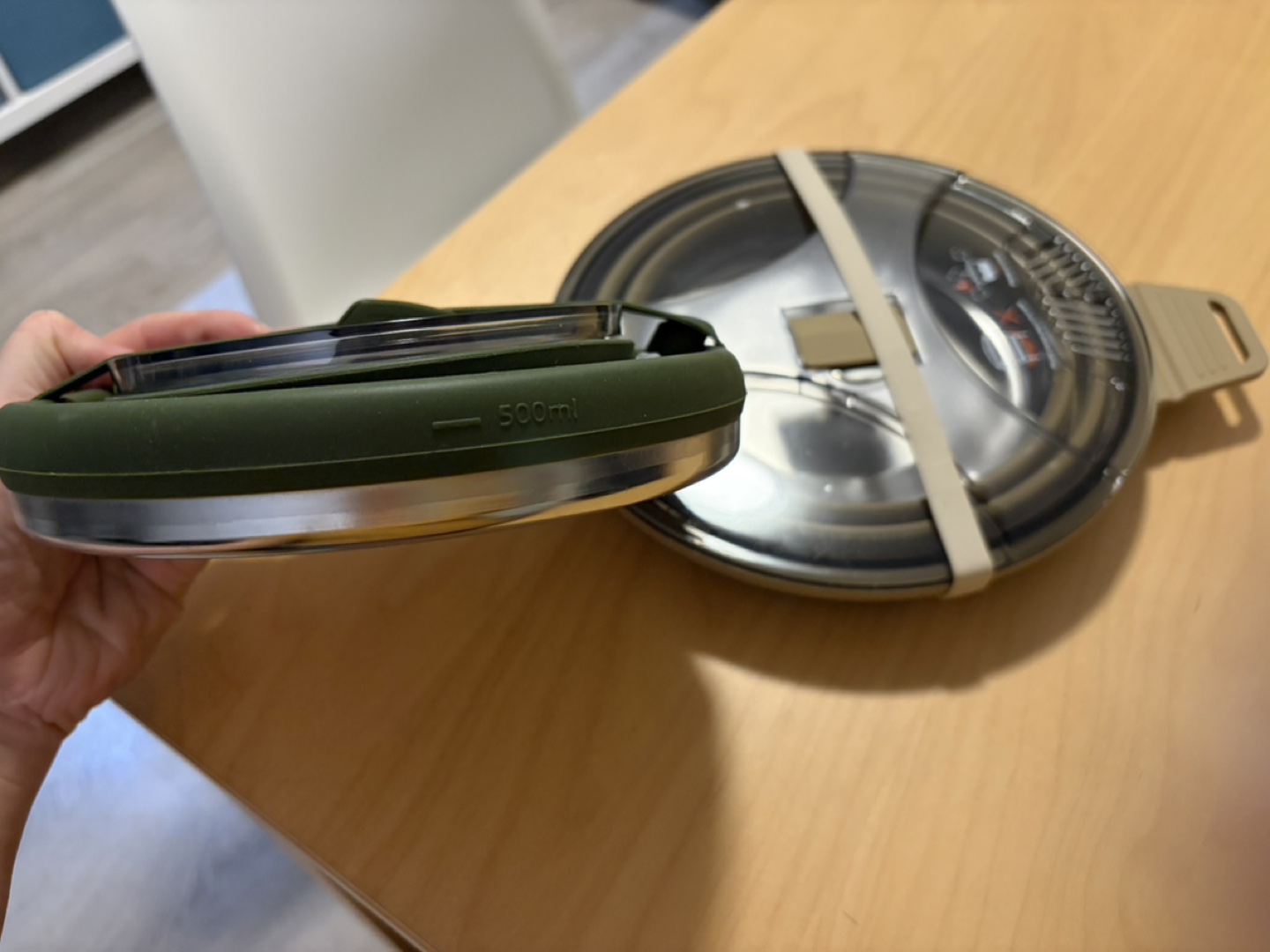 X-Bowl Collapsible Pot and Pan Set with Fuel Canister