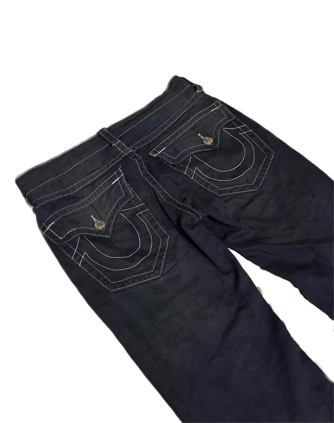 True Religion Jeans Distressed Dark Wash - photo 4