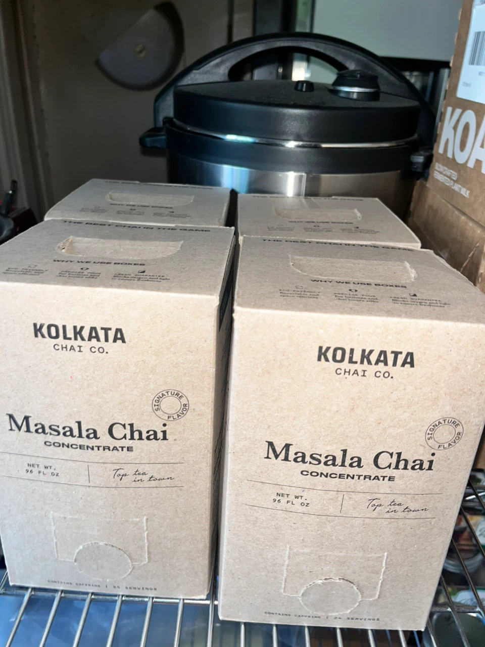 Kolkata Chai Co. Masala Chai Concentrate - 96 FL OZ