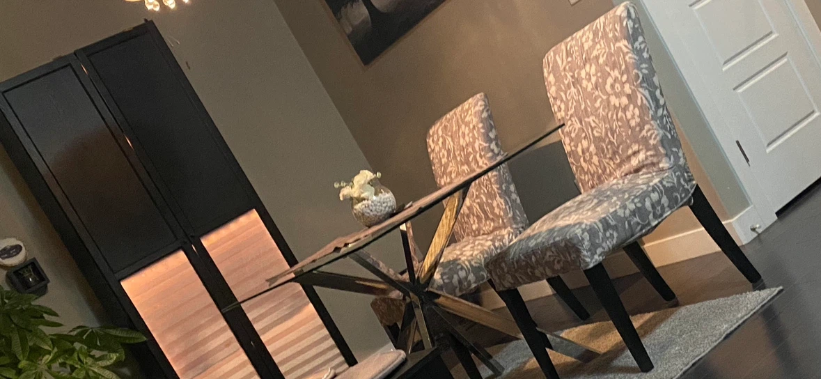 Dining Table Chairs x 2