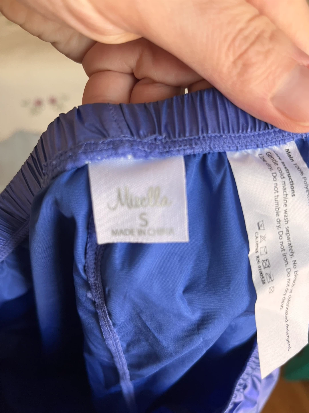 for dancing Blue Windbreaker Pants Size S - photo 2