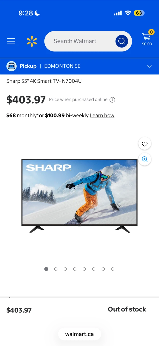 Sharp 55" 4K Smart TV - photo 2