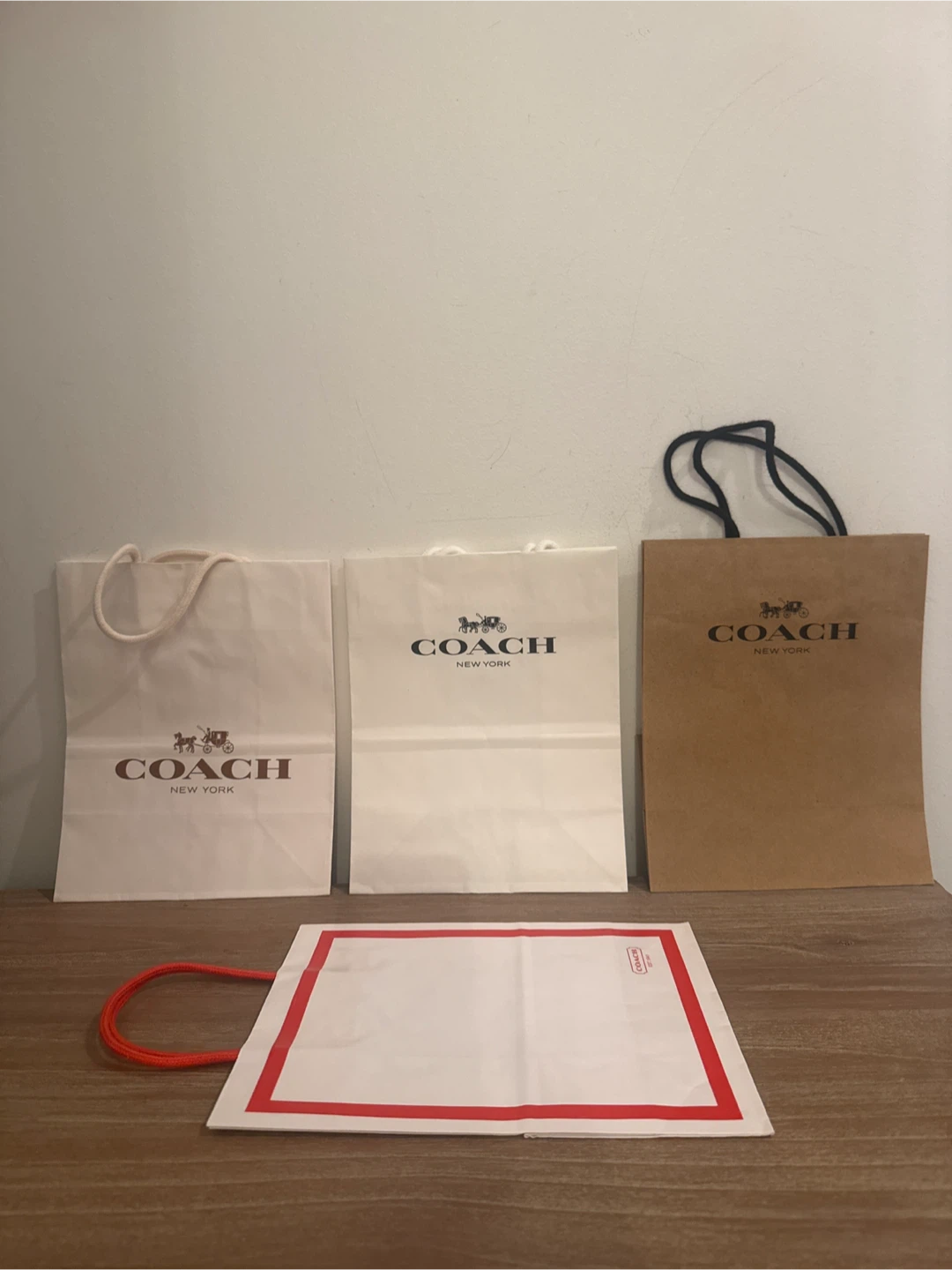 Coach Shopping Bags “New” PRICE PER BAG