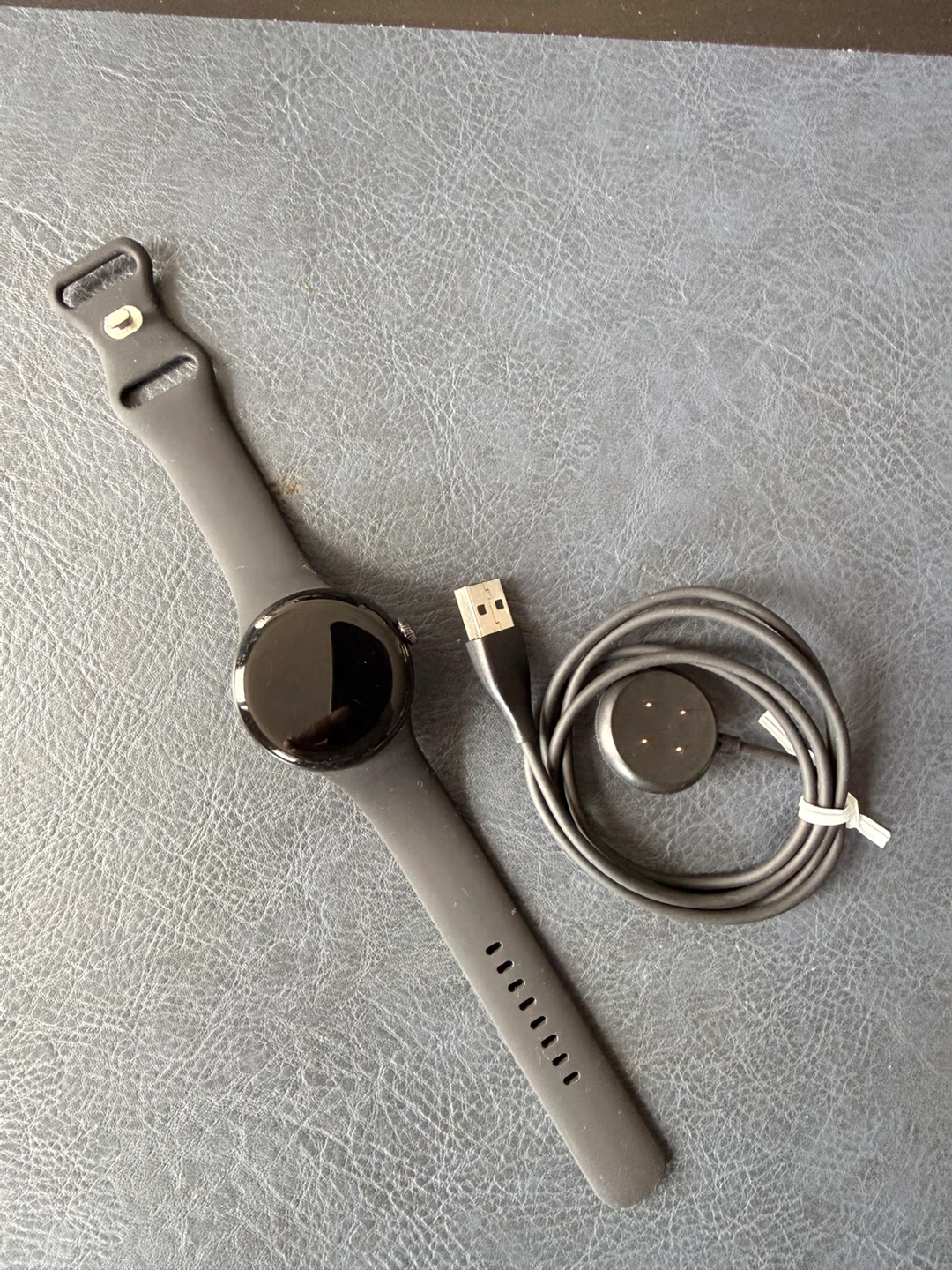 Google Pixel Watch 2 with Charger