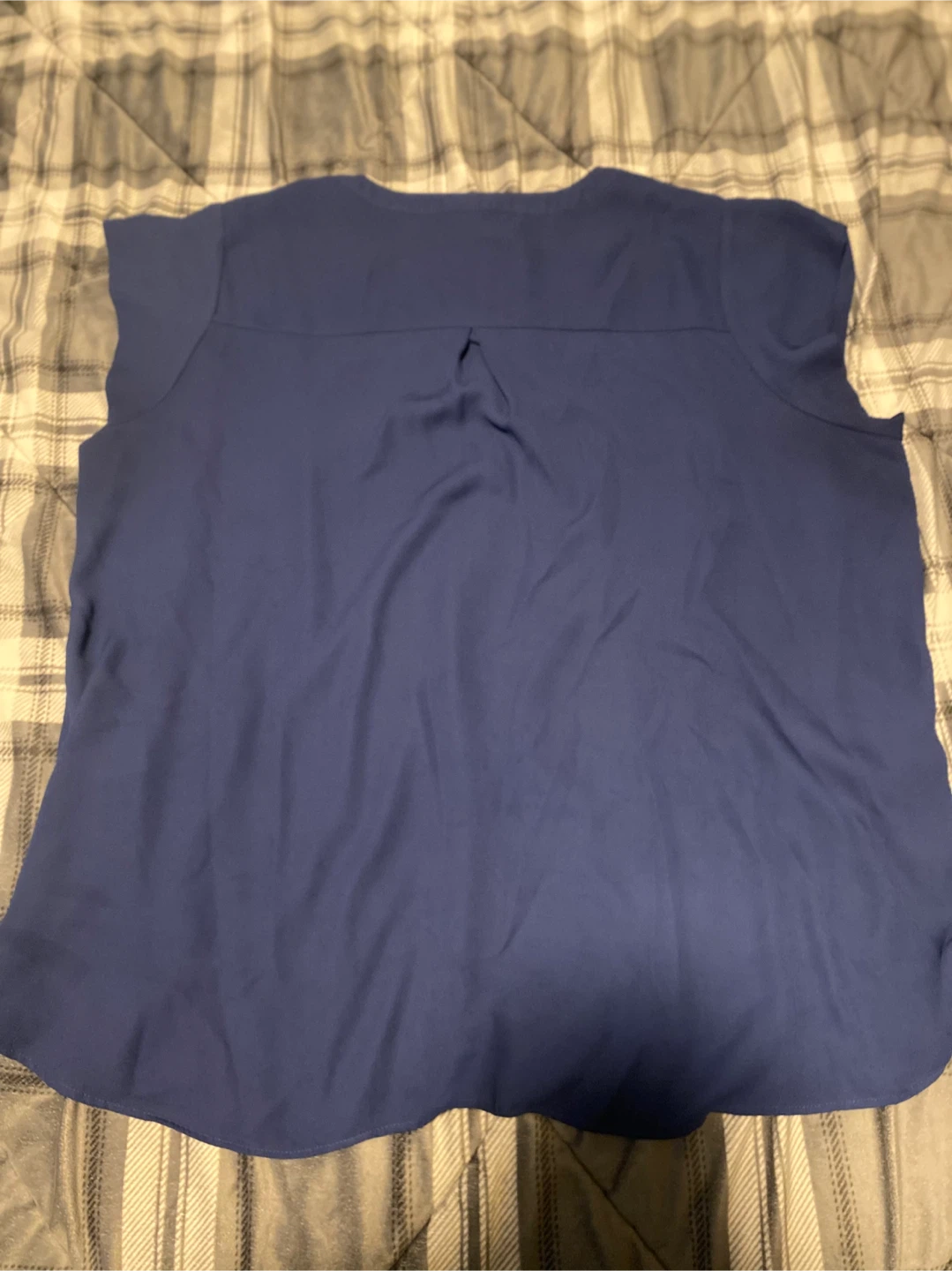 Reitmans Blue V-Neck Top Size 2X - photo 3