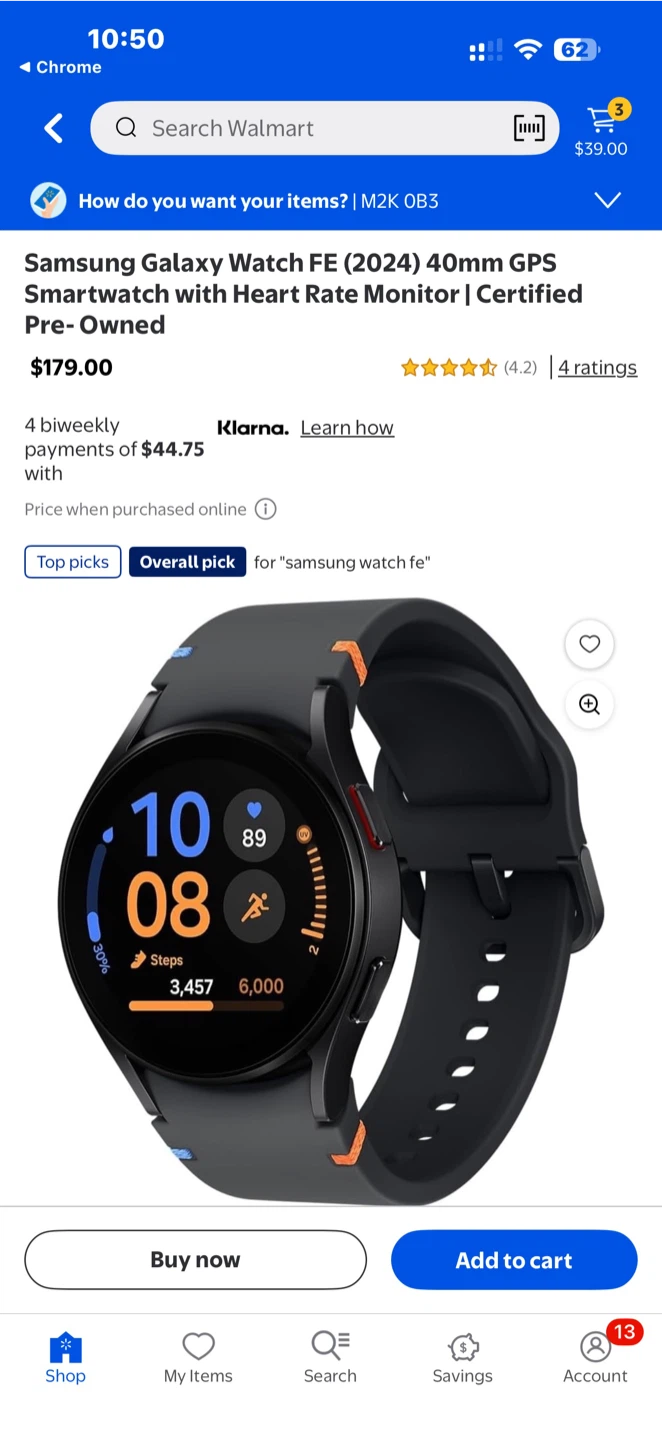 Samsung Galaxy Watch FE (2024) 40mm GPS Smartwatch - photo 4