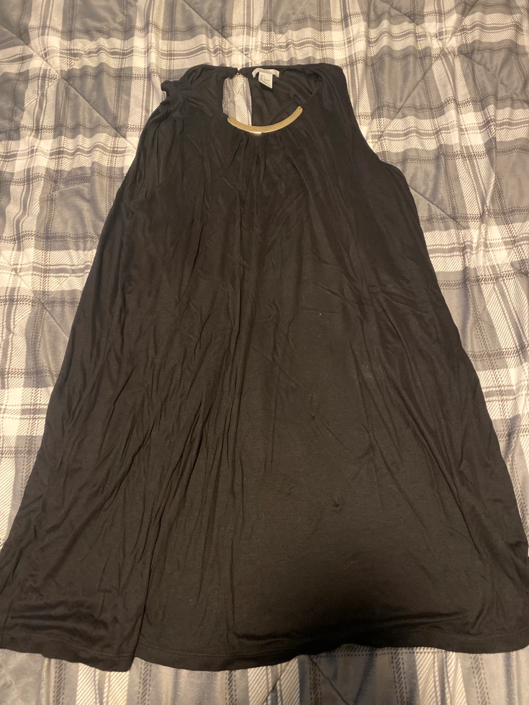 Women’s H&M Black Sleeveless Top Size Large