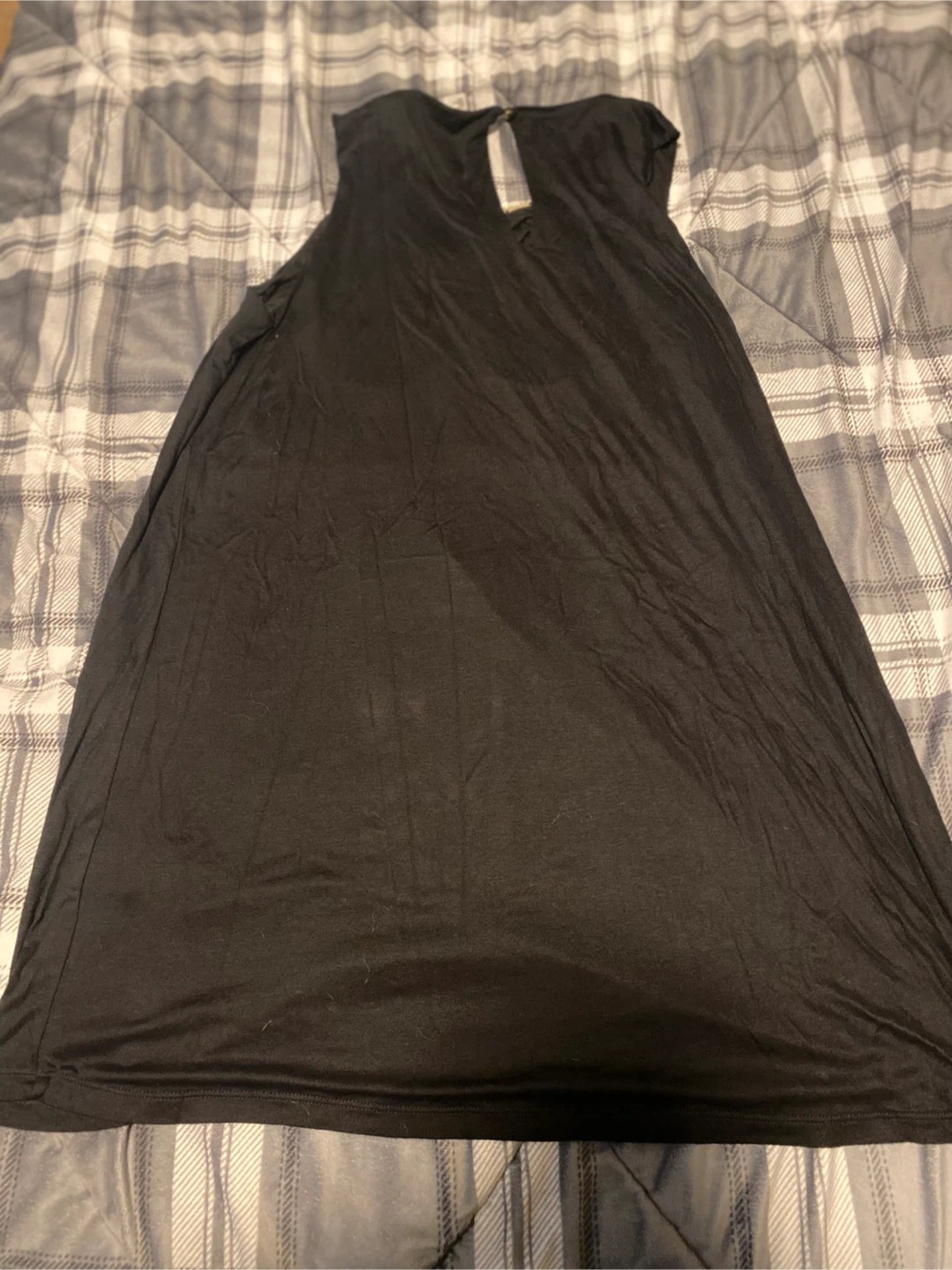 Women’s H&M Black Sleeveless Top Size Large - photo 3