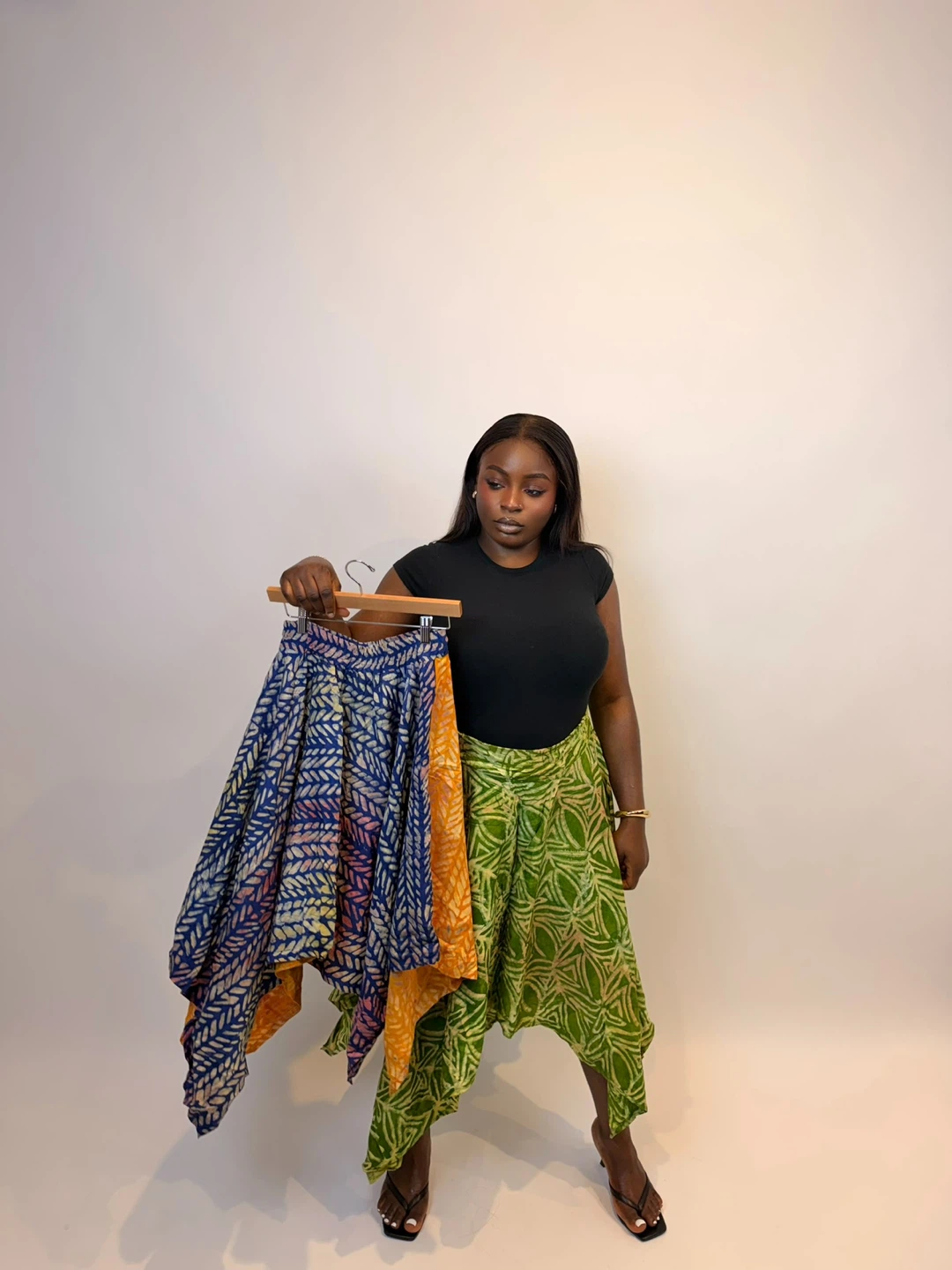 Tiered Maxi Skirt