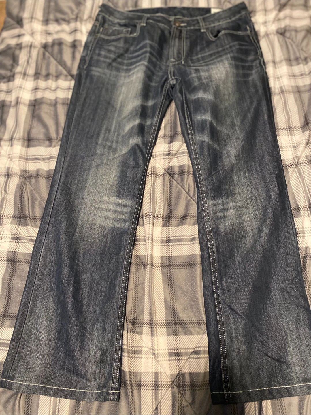 Mens Buffalo David Bitton Slim Straight Jeans Size 33x32