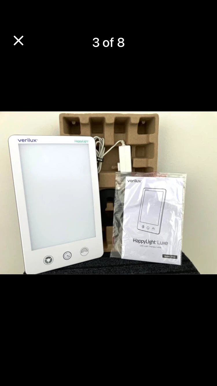 Verilux HappyLight “Luxe” LED light therapy lamp - photo 3