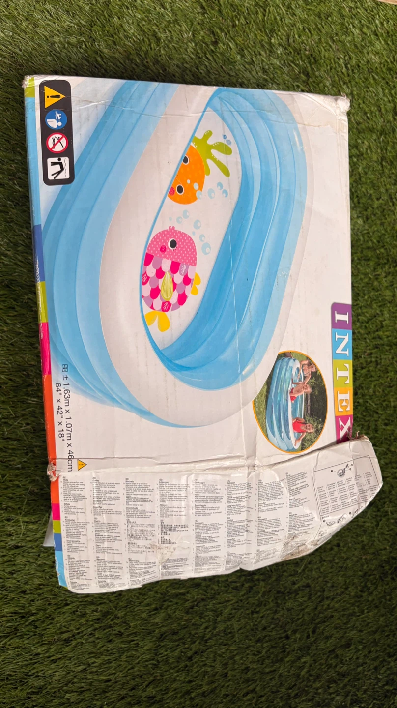 Intex Kids Inflatable Pool with Electric Pump