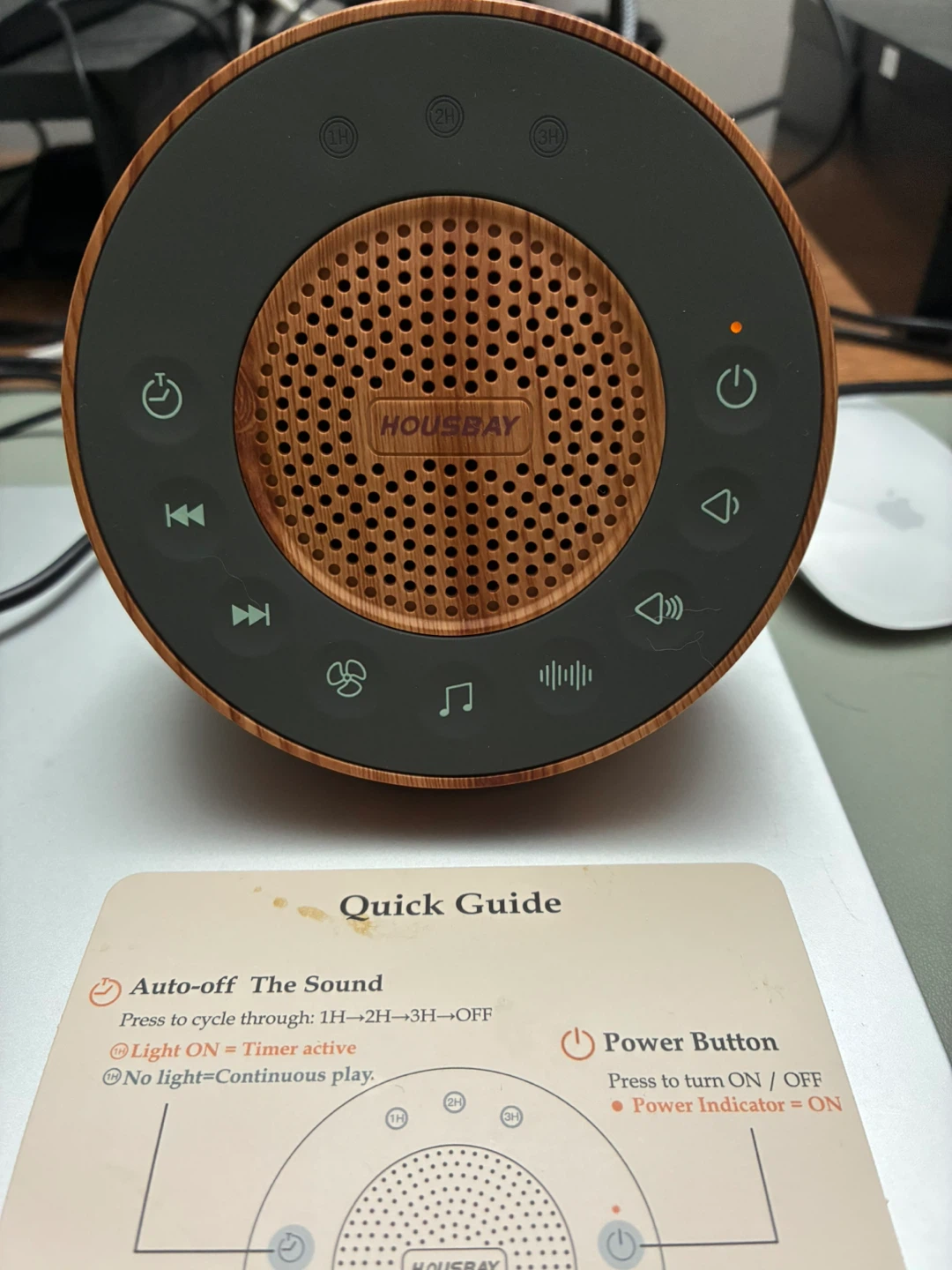 HOUSBAY White Noise Machine - photo 3