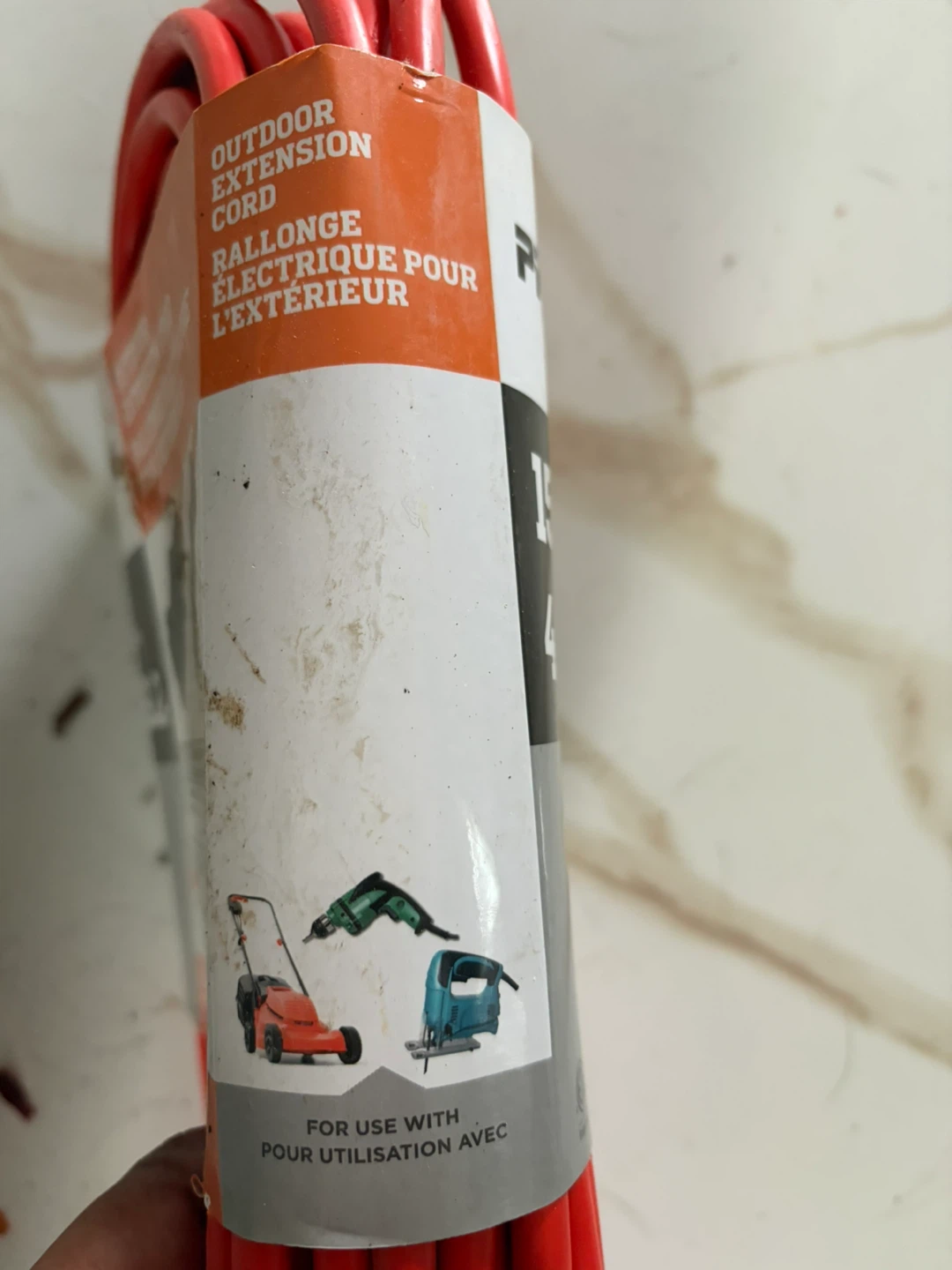 Prime outdoor extension cord - 49.2 feet - photo 5