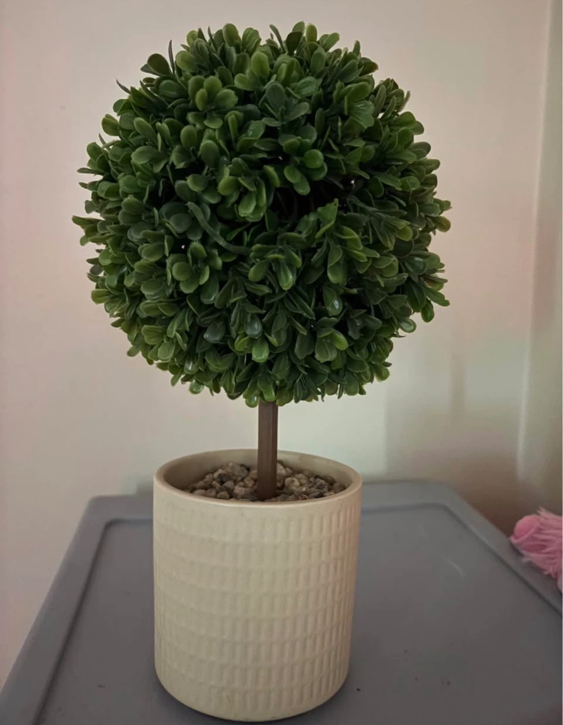 Artificial Topiary Ball Plant in Pot