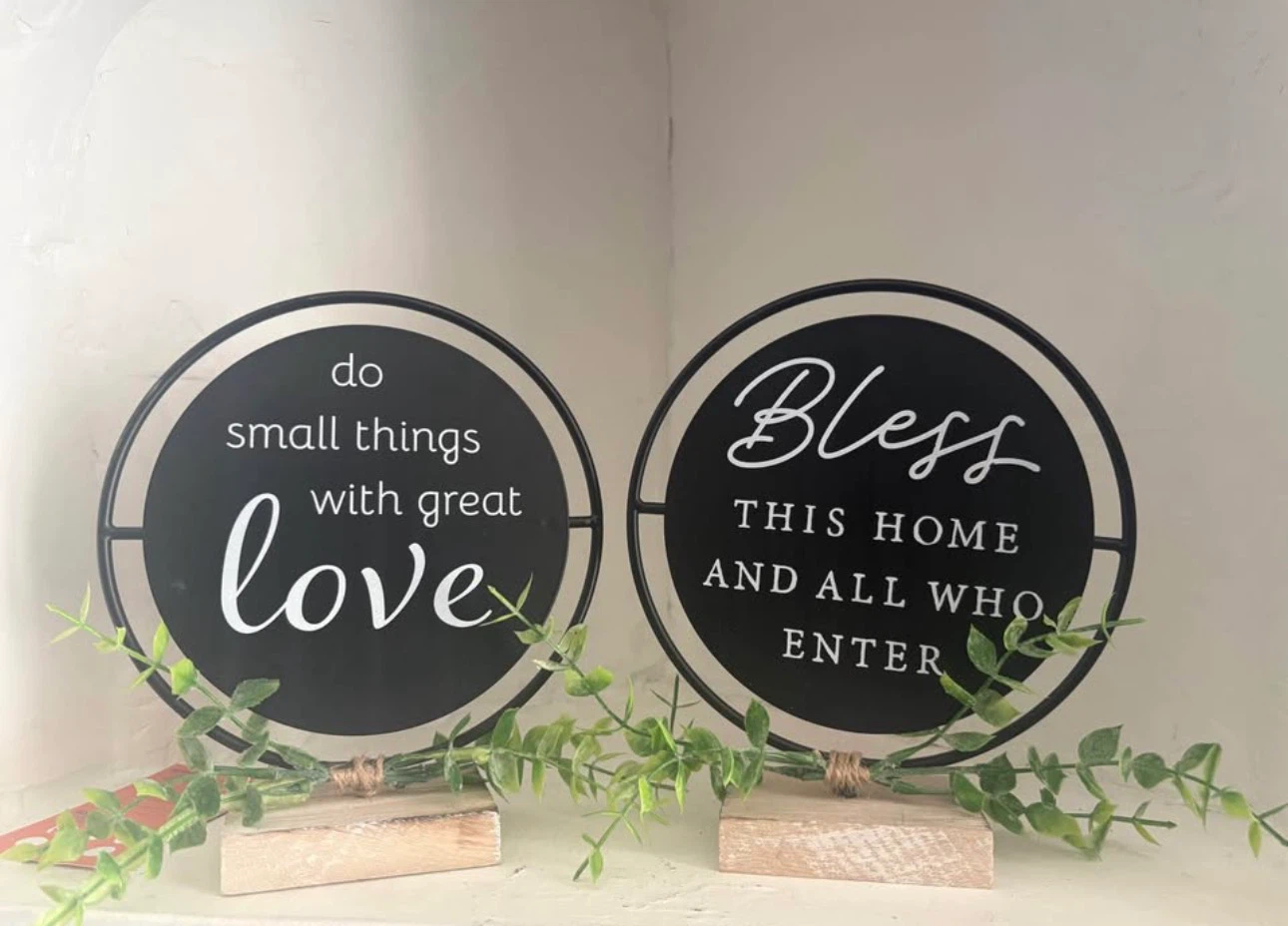 Mini farm house decor