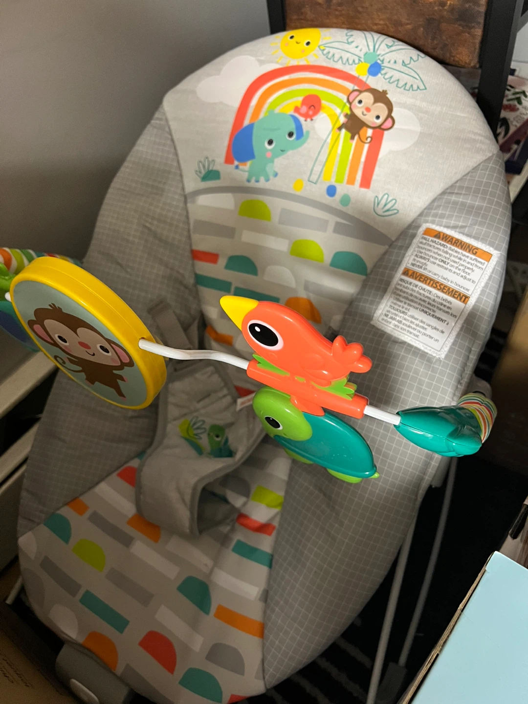 Bright Starts Playful Paradise Vibrating Bouncer - photo 2