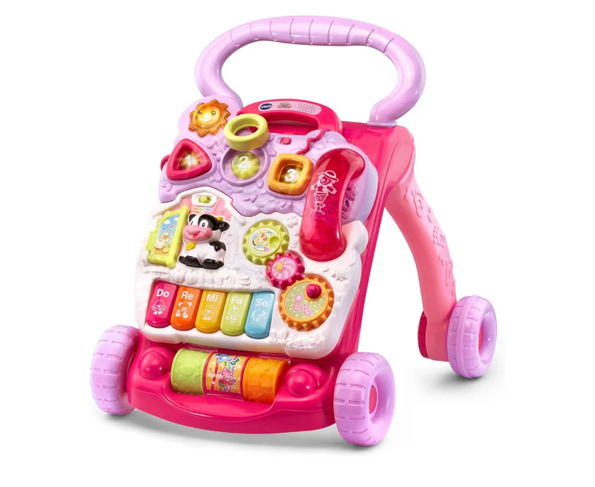 VTech Sit to stand Learning Walker Toy pink