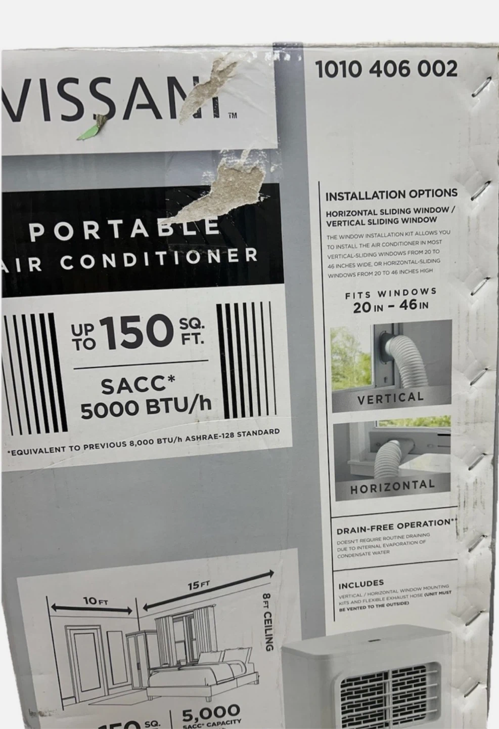 VISSANI Portable Air Conditioner with Remote - photo 5