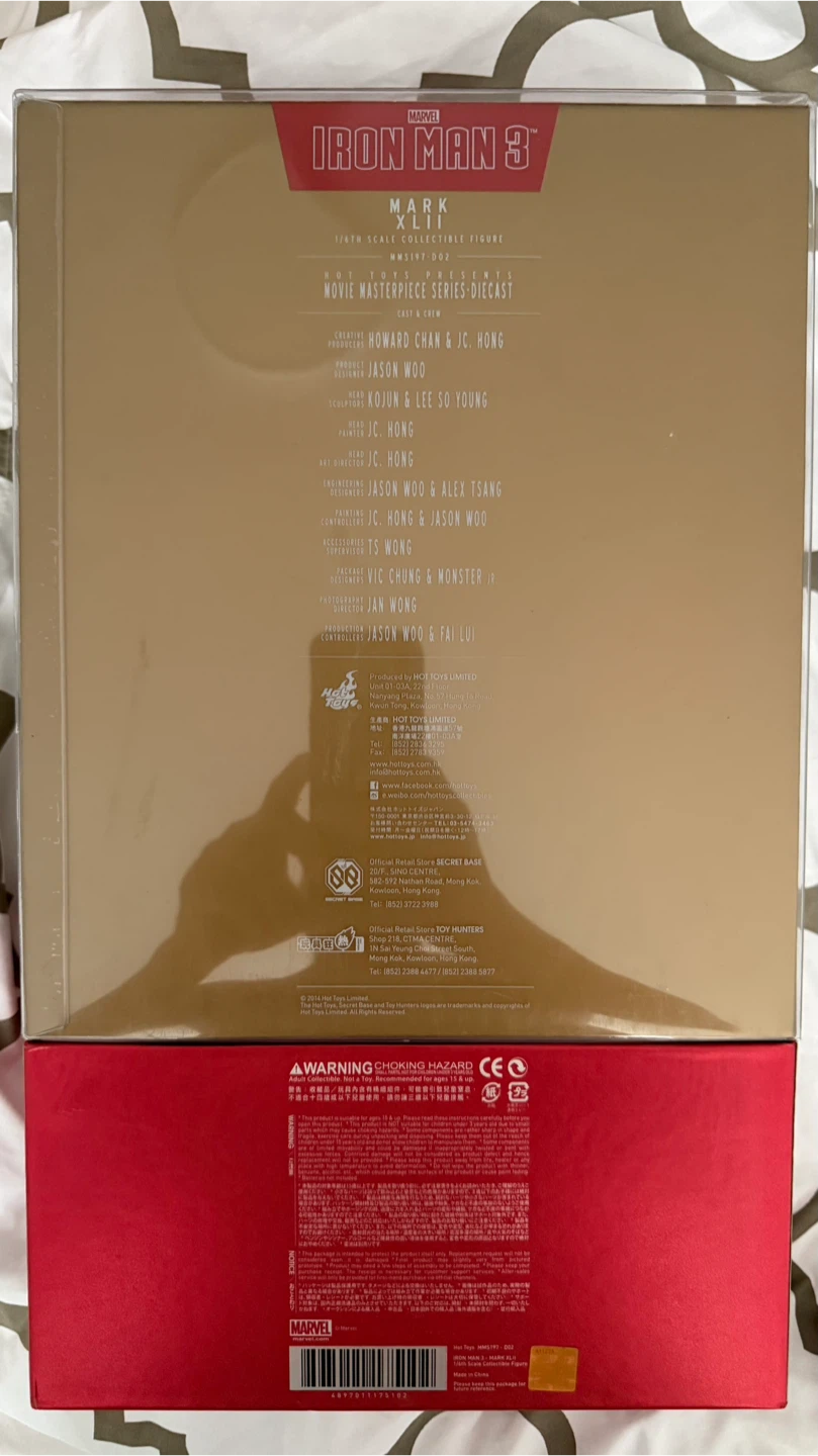 Hot Toys Iron Man 3 Mark XLII 1/6th Scale Collectible Figure - photo 3