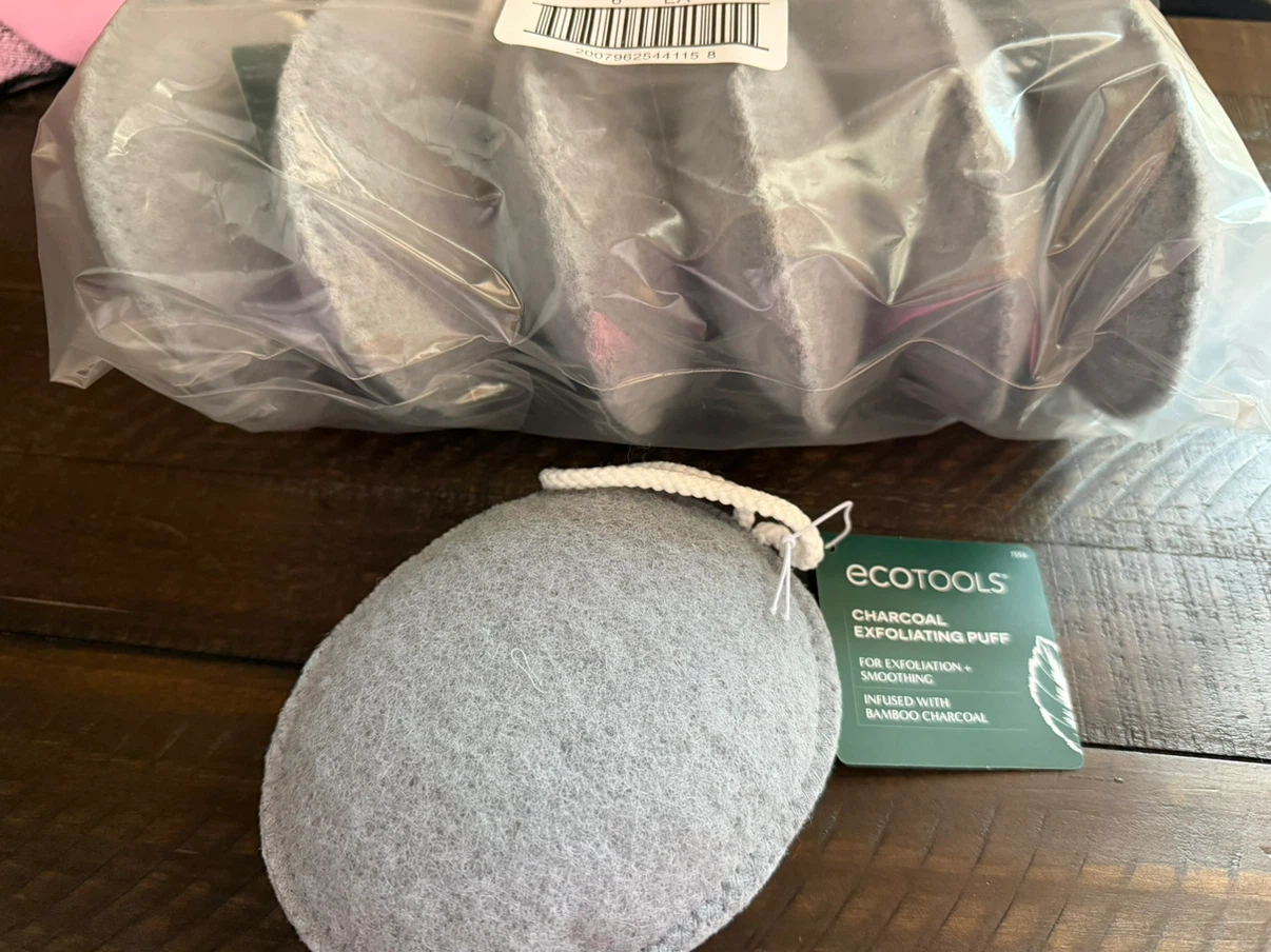 Ecotools Charcoal Exfoliating Puff