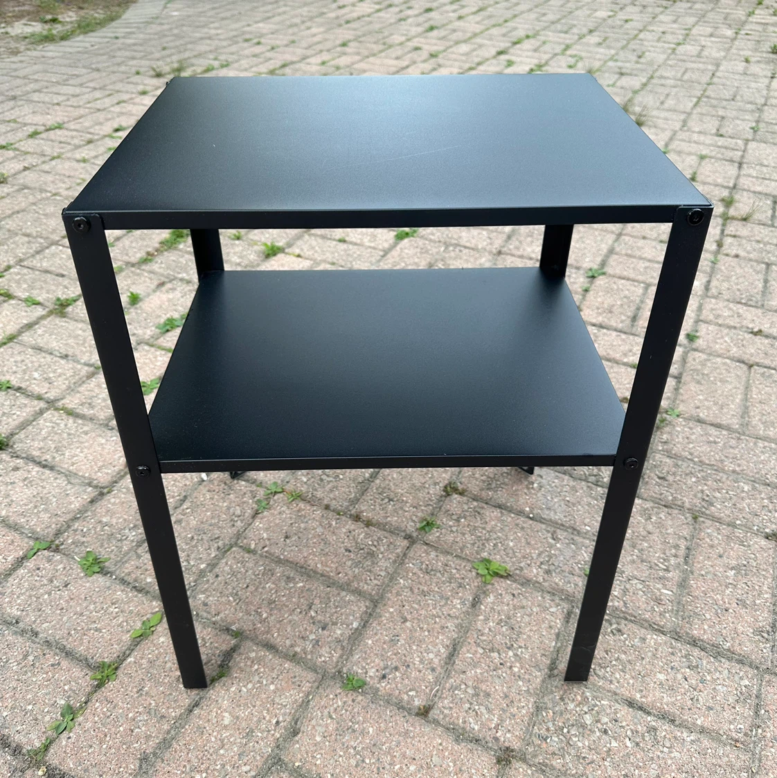 IKEA Black Two-Tiered Side Table