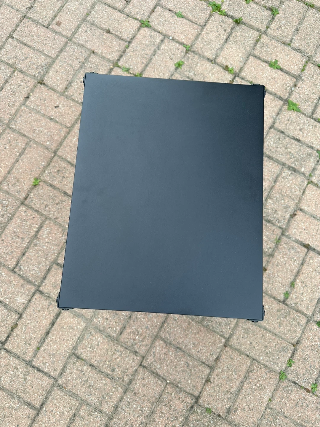IKEA Black Two-Tiered Side Table - photo 4