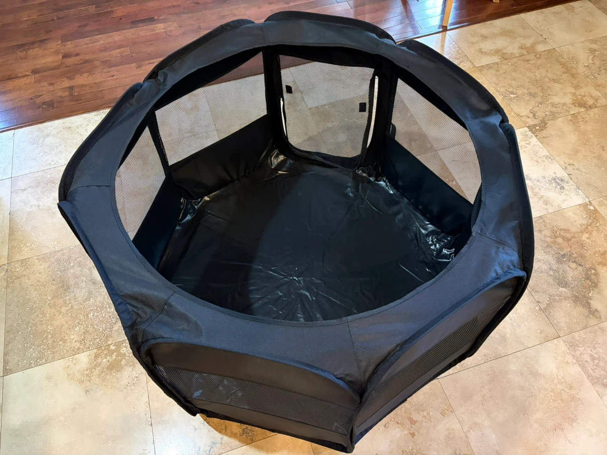 Top Paw 28" Soft-Sided Portable Playpen for Dogs - photo 2