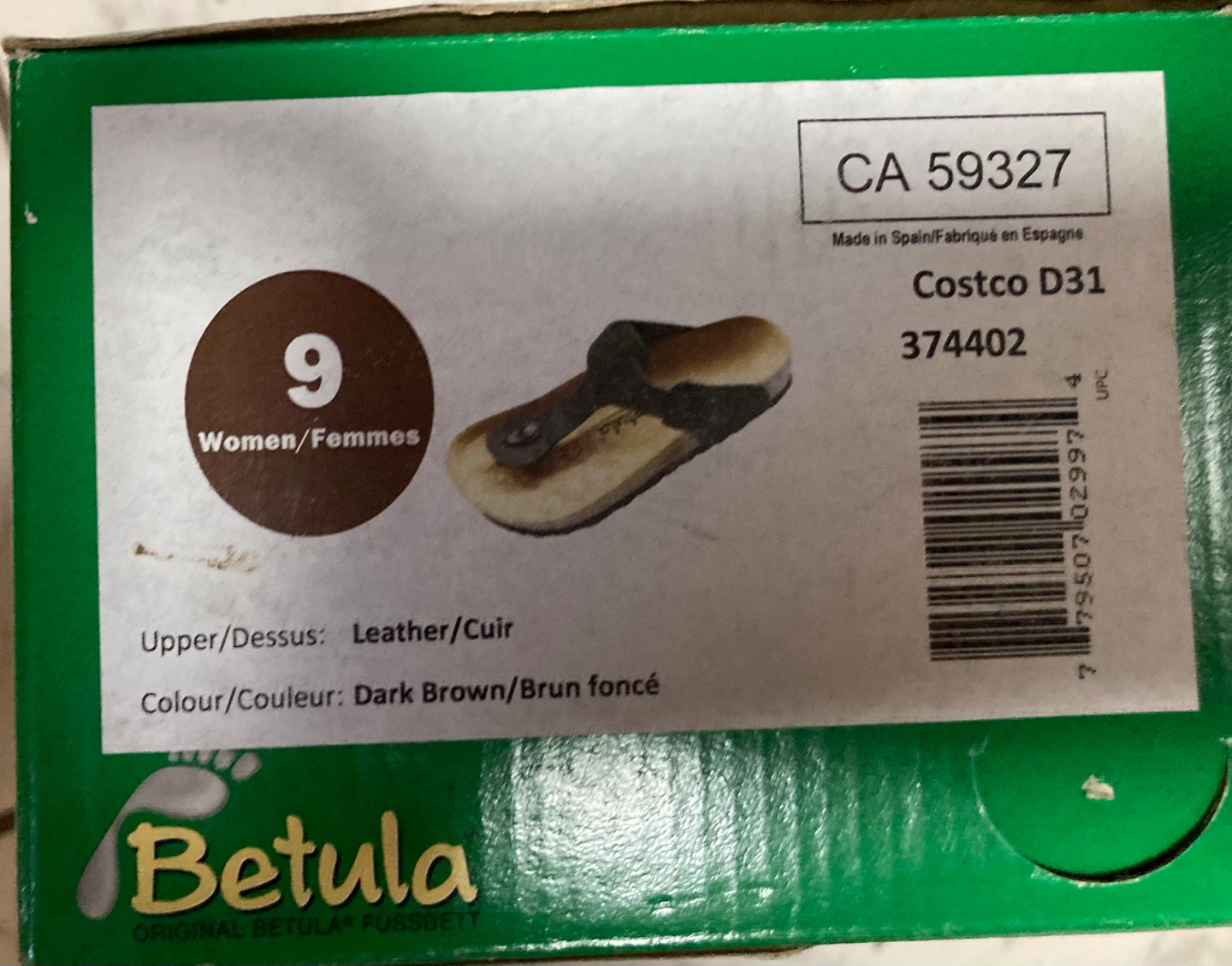 Betula Sandals. like new women size 9