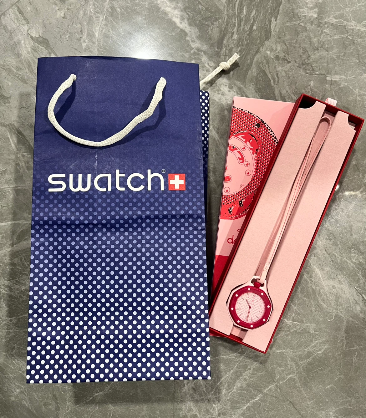 AP X SWATCH Pocket Watch